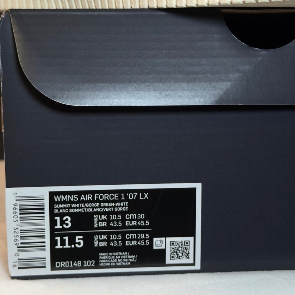Nike Air Force 1 ‘07 LX Command Force “Gorge Green” – DR0148-102 | 11.5M/13W - Picture 12 of 13